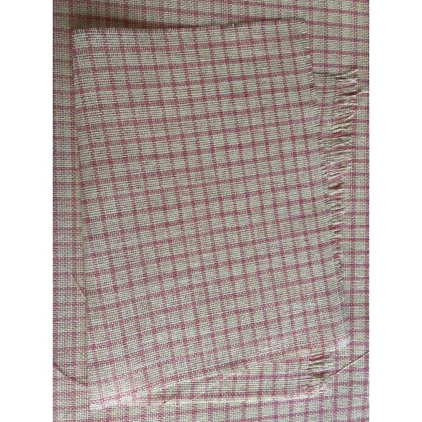 Faux Linen Mesh Sheet Pink Pack 10 Sheets Faux Linen Mesh Sheet Pink Pack 10 Sheets